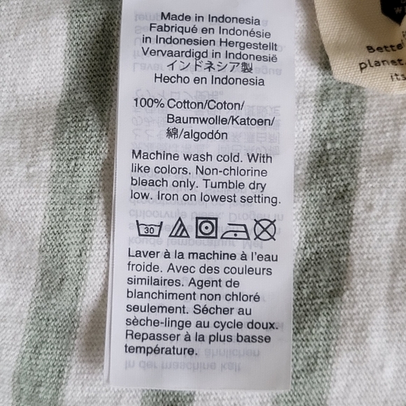 Madewell Summer Tank Top Boxy Crop Top Stripe Size XS - Picture 12 of 13